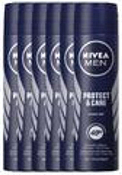 Nivea Men Protect & Care Deodorant Spray - 6 x 150 ml