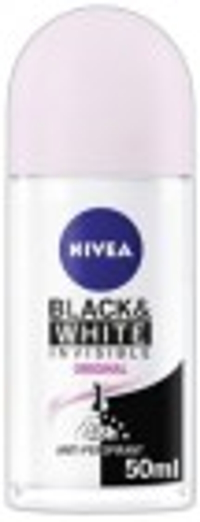 Nivea Deodorant Roller Invisible Black & White Fresh 50ml
