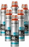 L'Oréal Paris Men Expert Fresh Extreme 48H Deodorant Spray - 6 x 150 ml 