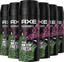 Axe Wild Fresh Bergamot & Pink Pepper Deodorant Bodyspray - 6 x 150 ml 