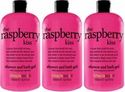 Treaclemoon Bad en Douchegel The Raspberry Kiss - 3x500 ml - Voordeelverpakking