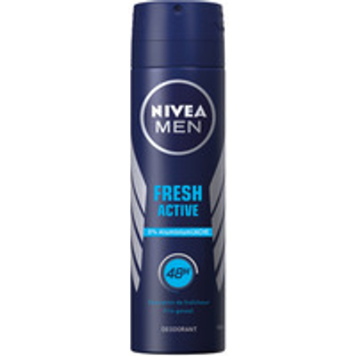 Nivea Men fresh active deodorant spray - 150 ml