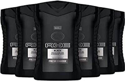 AXE Black 3-in-1 Douchegel - 6 x 400 ml 