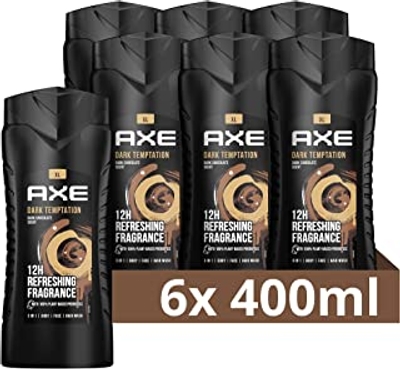 AXE Showergel Dark Temptation - 6 x 400 ml