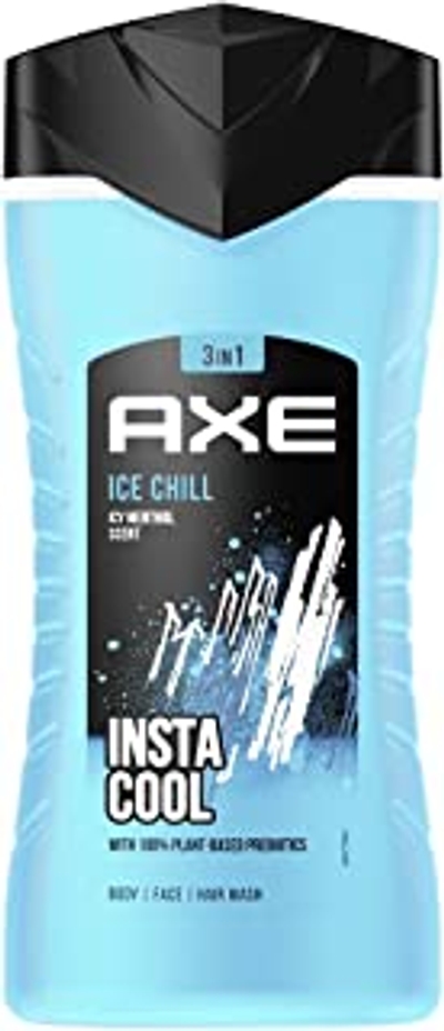 Axe 3-in-1 douchegel & shampoo Ice Chill, 250 ml 