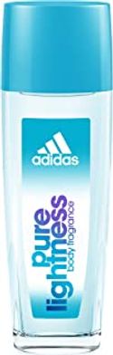 adidas Pure Lightness Natural Spray Deo & Bodyspray voor dames met fruitige bloemengeur, geeft een vitale, vrouwelijke aura, 1 x 75 ml