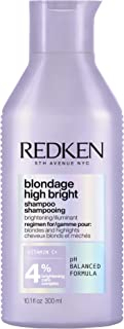 Redken Blondage High Bright Shampoo – Voor alle balayages, gekleurde & gehighlighte blondines – 300 ml