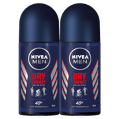Nivea Men Dry Impact Anti-Transpirant - 2 x 50 ml