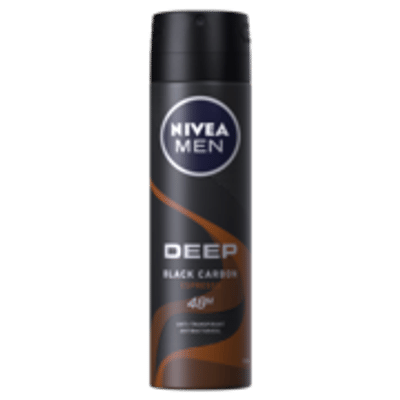 Nivea Men Deep Black Carbon Espresso 48h Anti-Transpirant - 150 ml