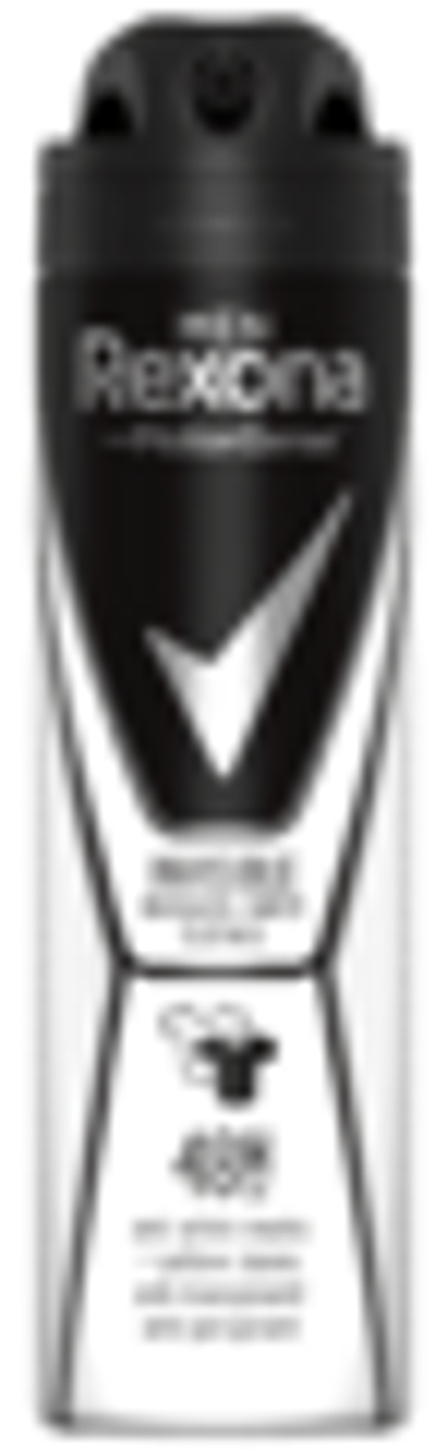 Rexona Men Invisible On Black + White Clothes Aerosol Anti-transpirant - 150 ml