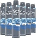 Dove Men+Care Advanced Clean Comfort Anti-Transpirant Deodorant Spray, biedt tot 72 uur bescherming tegen zweet - 6 x 200 ml - Voordeelverpakking