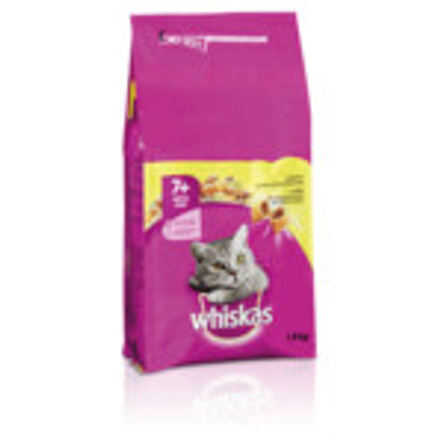 Whiskas Droog Senior Kip 1,9 kg - kattenbrokken