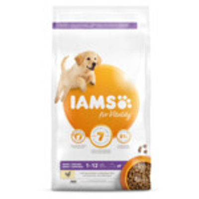 Iams Dog Puppy - Junior Large Kip 3 kg - hondenbrokken