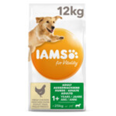 Iams Dog Adult Large Kip 12 kg - hondenbrokken