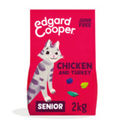 Edgard & Cooper Kattenvoer Senior Kip - Kalkoen 2 kg - kattenbrokken
