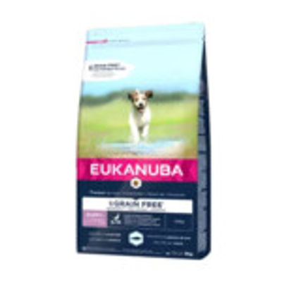 Eukanuba Dog Junior Small - Medium Graanvrij Vis 3 kg - hondenbrokken