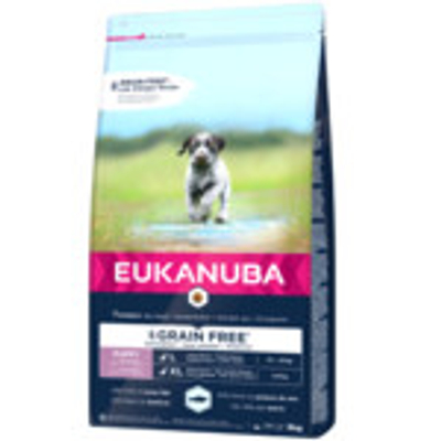Eukanuba Dog Junior Large Graanvrij Vis 12 kg - hondenbrokken