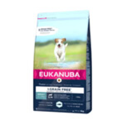 Eukanuba Dog Adult Small - Medium Graanvrij Vis 3 kg - hondenbrokken
