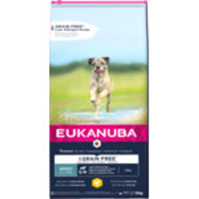 Eukanuba Dog Adult Grainfree Chicken Small - Medium 12 kg - hondenbrokken