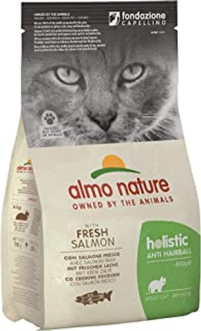 Almo Nature Cat Dry PFC Holistic Anti Hairball Vis en aardappelen, 400 g - natvoer katten