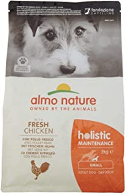 almo nature Holistic Hondenvoer Small met kip en rijst 2 kg - hondenbrokken