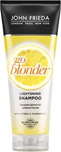 John Frieda Sheer Blonde Go Blonder Lightening Shampoo voor Blond Haar - 250 ml