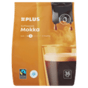 PLUS Mokka Fairtrade - 36 koffiepads