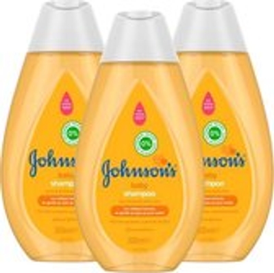 Johnson's - Baby Shampoo - 3 x 300 ml - Voordeelverpakking