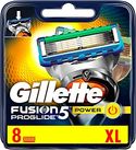 Gillette Fusion ProGlide Power  scheersystemen - 8 stuks