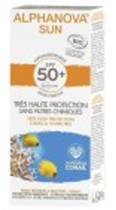 Alphanova Zonnebrand Spf 50+ Unisex 50 Ml