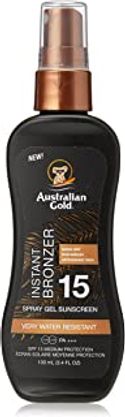 Australian Gold LSF 15 Spray Gel met Bronzer Zonnespray - 100 ml
