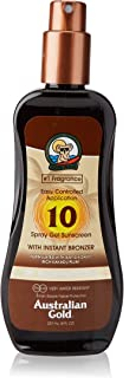 Australian Gold Sun Protection Spf 10 Met Bronzer - 237 ml