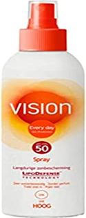 Vision Every Day Sun Protection SPF 50 Spray, zonnebrand, voor langdurige zonbescherming, zeer waterbestendig, beschermingsfactor 50, 200 ml