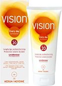 Vision Every Day Sun Protection SPF 20, zonnebrand, voor langdurige zonbescherming, zeer waterbestendig, beschermingsfactor 20, 200 ml