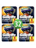 Gillette Fusion ProGlide  scheermesjes - 32 stuks