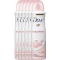 Dove Deodorant Spray - Beauty Finish Women - 6 x 150 ml - Voordeelverpakking