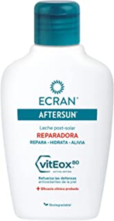 Ecran - Hydraterende en herstellende nazonnemelk voor na de zon, reisformaat - 100 ml