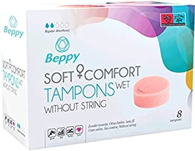 Beppy Soft+Comfort Tampons Wet - 8 stuks