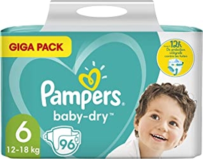 Pampers Baby Dry  luiers maat 6 - 96 stuks