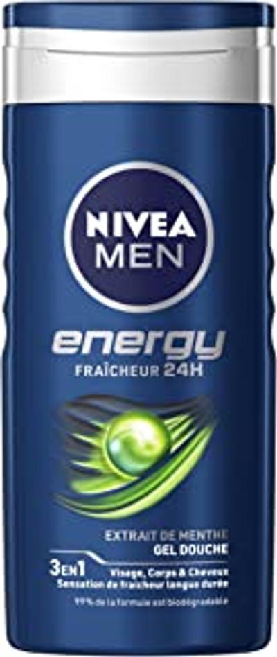 Nivea Men 3-in-1 Energy douchegel, 250 ml