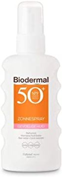 Biodermal Zonnebrand spray voor de gevoelige huid SPF 50+ - 175 ml