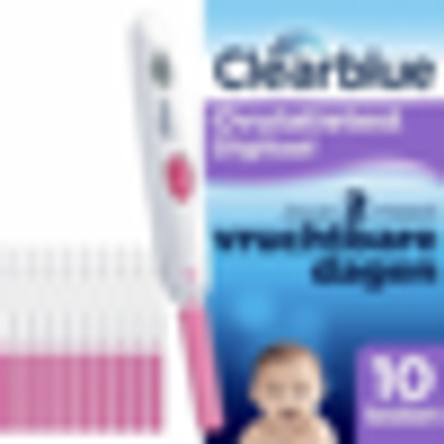 Clearblue ovulatietestset digitaal - 1 houder + 10 testen