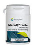 Springfield MenaQ7 Forte Vitamine K2 180mcg Capsules 60CP