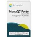 Springfield MenaQ7 Forte Vitamine K2 180mcg Capsules 30CP