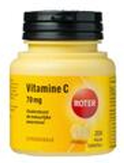 Roter Vitamine C 70mg - Vitamine C ondersteunt je weerstand - 200 kauwtabletten met citroensmaak