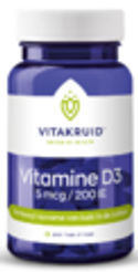 Vitakruid Vitamine D3 5 Mcg Tabletten 250TB