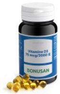 Bonusan Vitamine D3 75 mcg 3000IE - 120 capsules