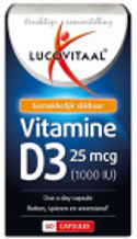 Lucovitaal Vitamine D3 25 mcg 730 capsules
