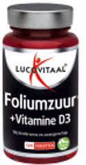 Lucovitaal Foliumzuur + Vitamine D3 120 tabletten