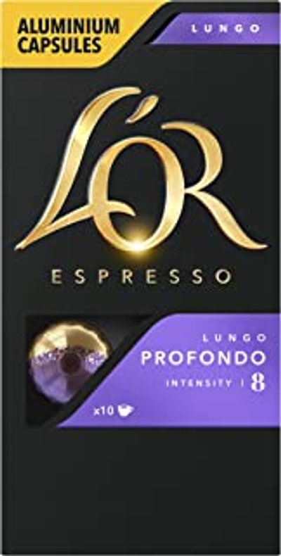 L'OR Espresso Lungo Profondo - 10 x 10 Nespresso koffiecups